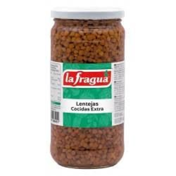 LENTEJAS LA FRAGUA TARRO 580 (12und)